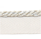 Europatex Le Lin 1/8" Metallic Micro Cord Porcelain Decorative Trim