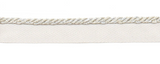 Europatex Le Lin 1/8" Metallic Micro Cord Porcelain Decorative Trim