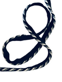 Sunbrella Indoor/Outdoor Licorice Stripe 1/4" Lip Cord Trim