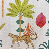2.5 Yards Swavelle Mill Creek TFA Cat's Meow Embroidered Decorator Fabric
