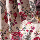 Comersan 110" Wide Francesca Raspberry Decorator Fabric