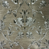 Trussardi Embroidered Damask Lagoon Decorator Fabric