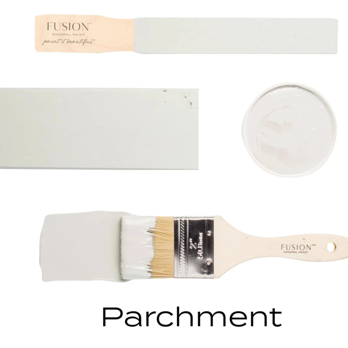 Parchment- Fusion Mineral Paint – Savvy Swatch