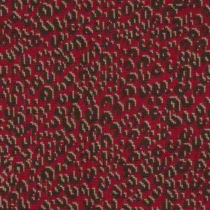 3 yards of Serengeti Framboise L4570006 Leopard Epingle Decorator Fabric