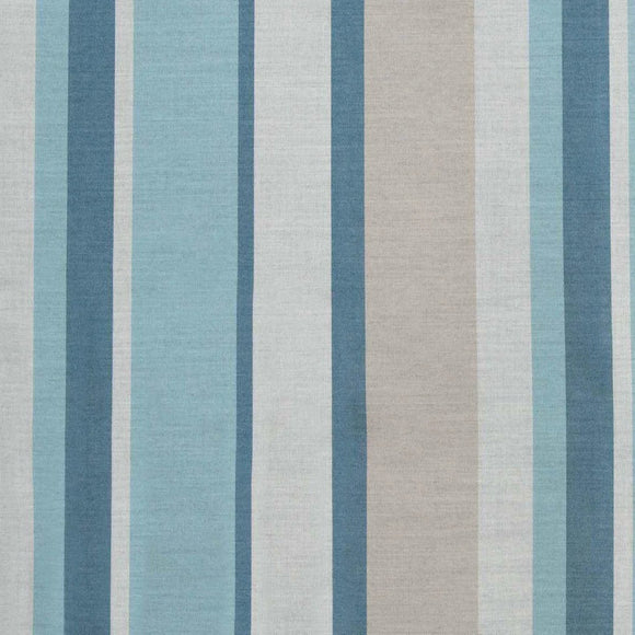 2.4 or 3.3 Yards of Mitchell Fabrics Fervor Opal Striped Indoor/ Outdoor Fabric