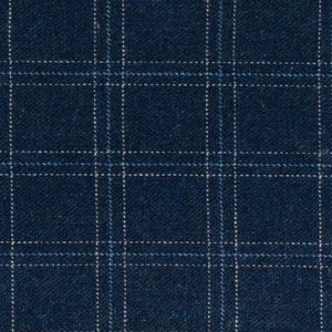 3 yards of Stout 1 Navy Plaid Decorator Fabric