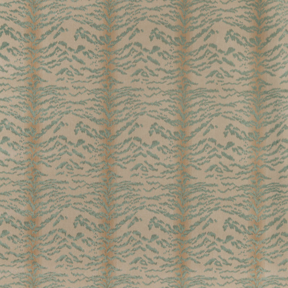 Cowtan and Tout Rajah in Aqua Designer Fabric