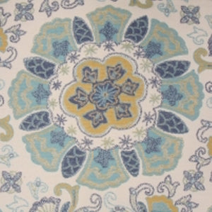 Argunov in Aqua Tapestry Upholstery Decorator Fabric by Mill Creek, Upholstery, Drapery, Home Accent, Swavelle Millcreek,  Savvy Swatch