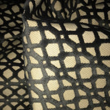 Babbit Graphite Geometric Cut Velvet Fabric, Upholstery, Drapery, Home Accent, Premier Textiles,  Savvy Swatch