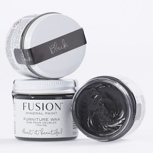 Black Furniture Wax - Fusion Mineral Paint