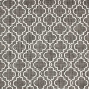 RICHLOOM FORTRESS ACRYLIC EXETER PEWTER LATTICE INDOOR OUTDOOR UPHOLSTERY FABRIC, Upholstery, Drapery, Home Accent, TNT,  Savvy Swatch