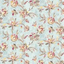 Edinburgh Weavers Gatsby Duckegg Soft Linen Fabric, Drapery, Home Accent, Light Upholstery, Edinburgh Weavers,  Savvy Swatch
