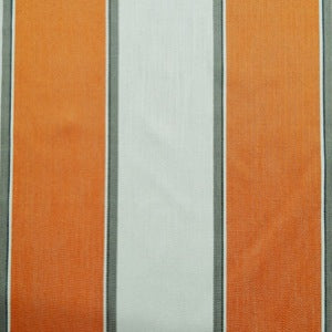Romo Theodore Henna Herringbone Mason Tangerine Wide Stripe Decorator Fabric Golding, Upholstery, Drapery, Home Accent, Golding,  Savvy Swatch