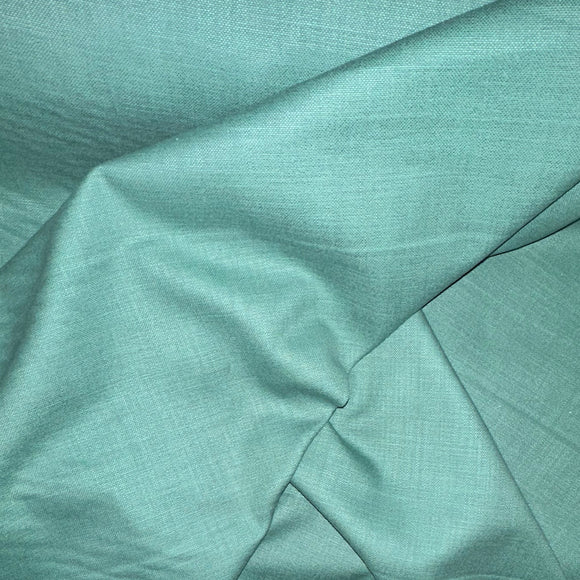 Brubeck Teal Brushed Cotton Decorator Fabric