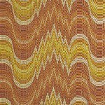 Clarence House Zigoto Sun Yellow/Apricot Decorator Fabric, Drapery, Home Accent, Hamilton Fabrics,  Savvy Swatch