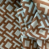Al Fresco Altizer Lock Block Robins Egg High UV Woven Polyester Indoor/Outdoor Decorator Fabric