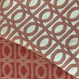 Bella Dura Cayenne Oval Panel Indoor/Outdoor Decorator Fabric