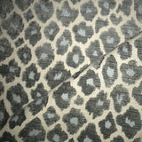 1.4 Yards Simba Grey Blue Slate Chenille Upholstery Fabric by Microfibres Fabrics