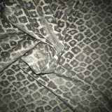 1.4 Yards Simba Grey Blue Slate Chenille Upholstery Fabric by Microfibres Fabrics