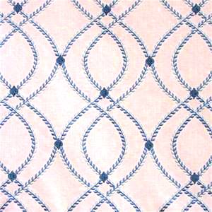Lumi Marine Aria Embroidered Fabric, Upholstery, Drapery, Home Accent, Swavelle Millcreek,  Savvy Swatch