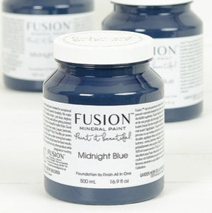 Midnight Blue - Fusion Mineral Paint, Paint, Fusion Mineral Paint,  Savvy Swatch