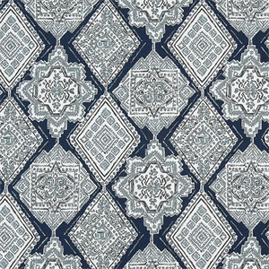 Milan Vintage Indigo Decorator Fabric by Premier Prints, Upholstery, Drapery, Home Accent, Premier Prints,  Savvy Swatch