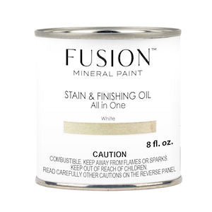 White Stain & Finishing Oil All in One Wood Finish - Fusion Mineral Paint