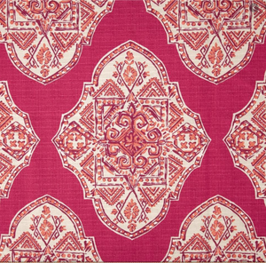 4.3 yards of Lacefield Designs Malta Mulberry Print Fabric