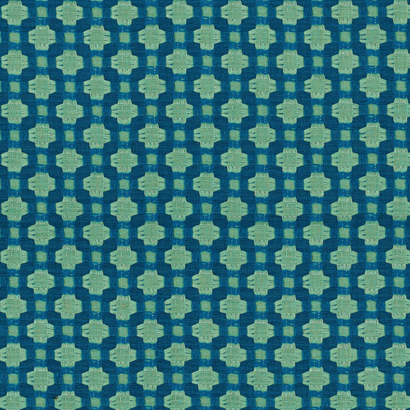 Betwixt Peacock Seaglass Designer Fabric 1.3 yard Piece