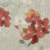 Lilikoi Garden Embroidered Decorator Fabric