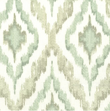 Greenhouse B6562 Tiffany Embroidered Ikat City Dreams Color My Window Fabric