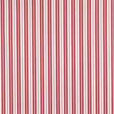 B462 Red, Ticking Striped Indoor Outdoor Acrylic Upholstery Fabric