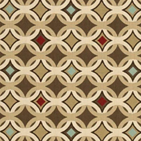 Indoor Outdoor Acrylic Beige Grey Brown Geometric Trellis Upholstery hot Drapery Fabric