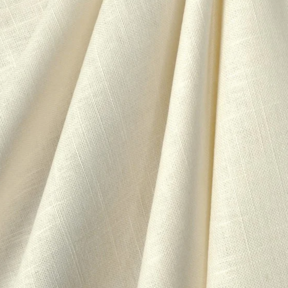 Covington Jefferson Linen 111 Ivory Decorator Fabric