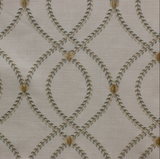 Lumi Pear Aria Embroidered Lattice Fabric