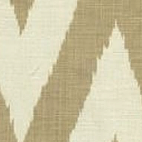 Quadrille Tashkent Pale Greige on Oyster Decorator Fabric