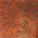 Henna Paisley B10882B Alice Embellished Chenille Decorator Fabric