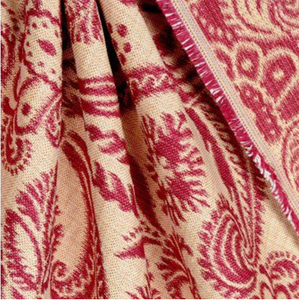 Covington Canterbury Antique Red Fabric