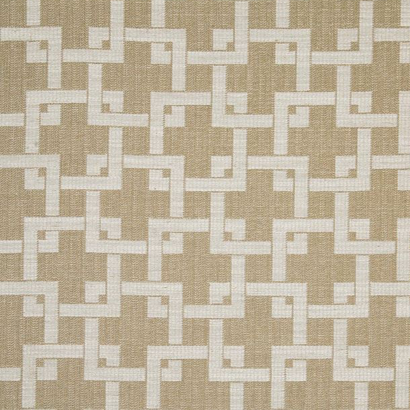 Maoming Straw Decorator Fabric by Kasmir Fabrics Naval Geo Flax, Upholstery, Drapery, Home Accent, Swavelle Millcreek,  Savvy Swatch