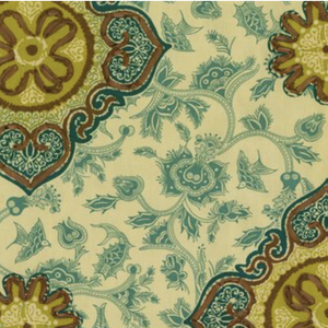 Dark Green Teal Fabric, Wallpaper and Home Decor