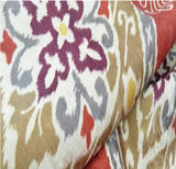 Ikat Diamond Spice 110163 Decorator Fabric by IMAN Home Fabric P K Lifestyles, Upholstery, Drapery, Home Accent, P/K Lifestyles,  Savvy Swatch