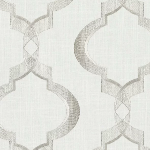 Sweep Marble Swavelle Mill Creek B2184 Greenhouse Grandeur Neutral Contemporary Lattice Modern Scrollwork Emb Fabric, Upholstery, Drapery, Home Accent, Greenhouse,  Savvy Swatch