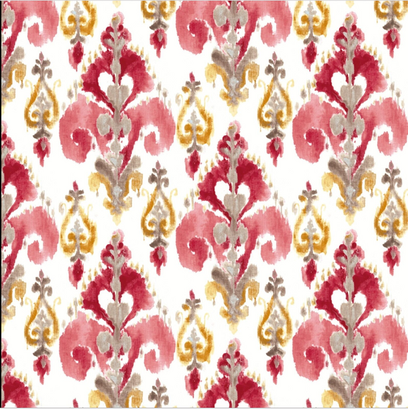 Edinburgh Weavers Valentine Red Decorator Fabric, Upholstery, Drapery, Home Accent, Hamilton Fabrics,  Savvy Swatch