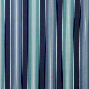 Sunbrella® Awning Stripe 4884‑0000 Saxon Cascade 46" Outdoor Fabric