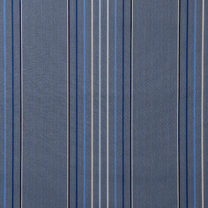 Sunbrella® Awning Stripe 4895‑0000 Motive Denim 46" Outdoor Fabric