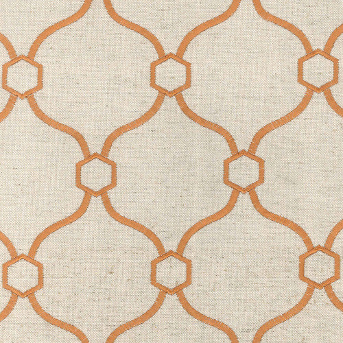 Vera Copper Braxton Decorator Fabric by Krelan Regal Fabrics, Upholstery, Drapery, Home Accent, Krelan,  Savvy Swatch