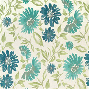 Sunbrella 45760‑0002 Violetta Baltic Indoor / Outdoor Fabric, Upholstery, Drapery, Home Accent, Sunbrella,  Savvy Swatch