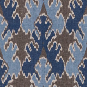 BENGAL BAZAAR GREY/INDIGO Home Decorator Fabric, Upholstery, Drapery, Home Accent, Kravet,  Savvy Swatch