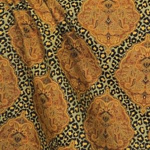 Capetown Gold Jacquard Decorator Fabric, Upholstery, Drapery, Home Accent, Premier Textiles,  Savvy Swatch