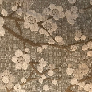 Valdese Weavers Cherry Blossom Taupe Fabric, Upholstery, Drapery, Home Accent, Premier Textiles,  Savvy Swatch